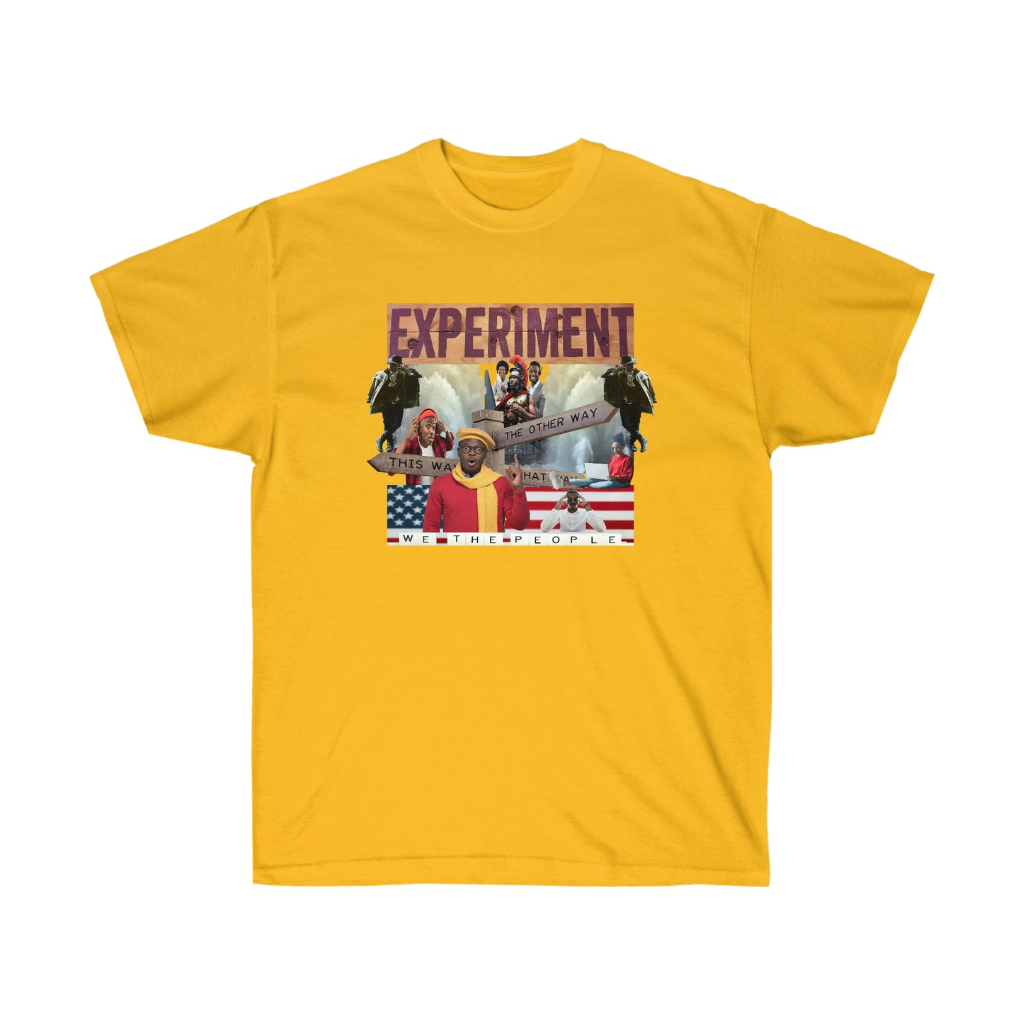 Unisex WE THE PEOPLE EXPERIMENT Ultra Cotton Tee