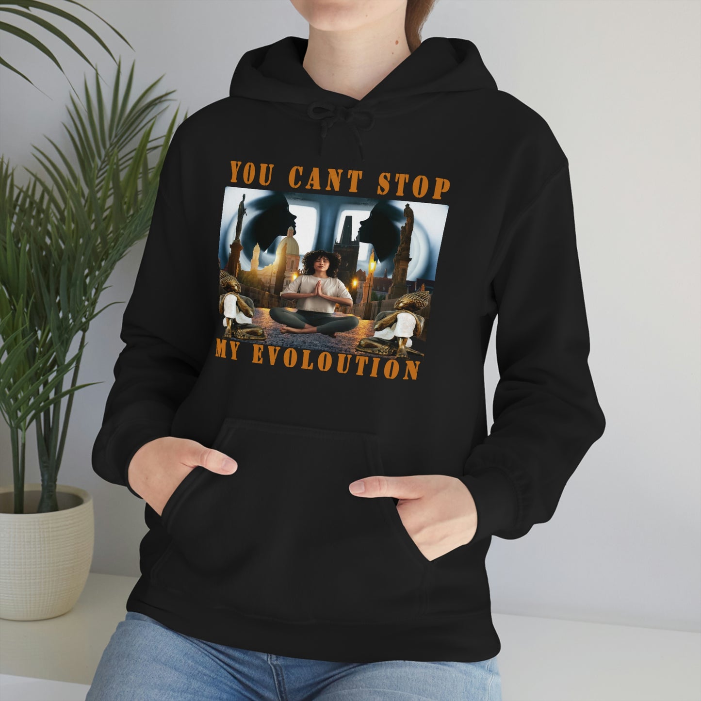 Unisex Heavy Blend™ You cant stop my Evolution Hooded Sweatshirt