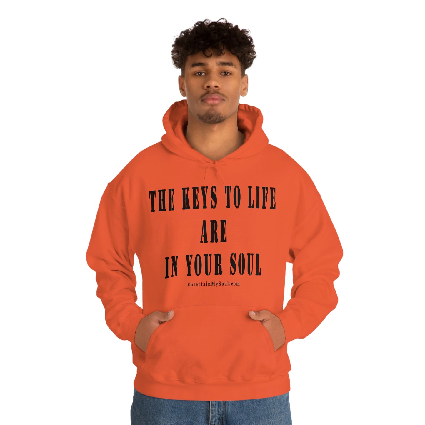 Unisex Heavy Blend™ Hooded Sweatshirt The Keys to Life are in Your Soul