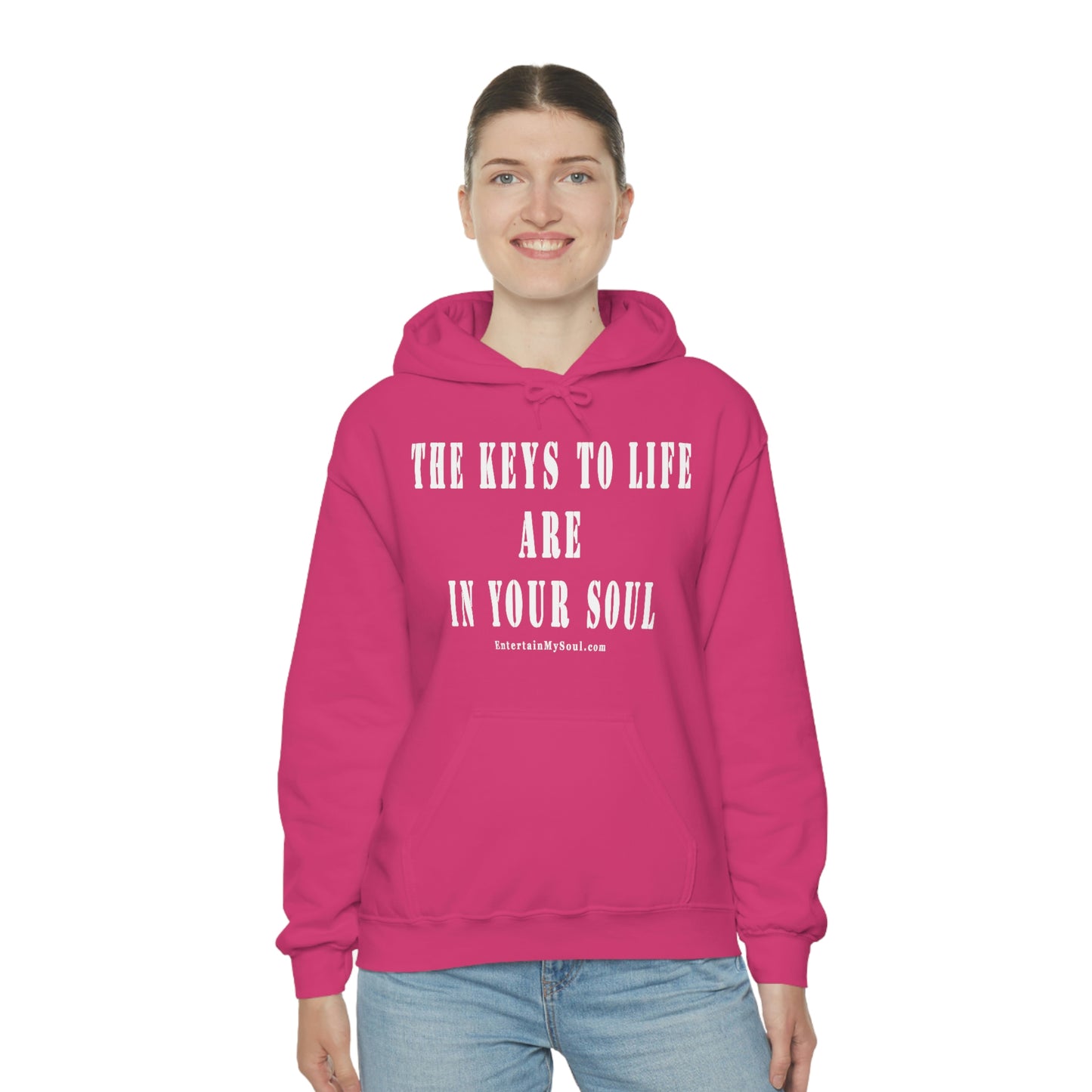 Unisex Heavy Blend™ Hooded Sweatshirt The Keys to Life are in Your Soul