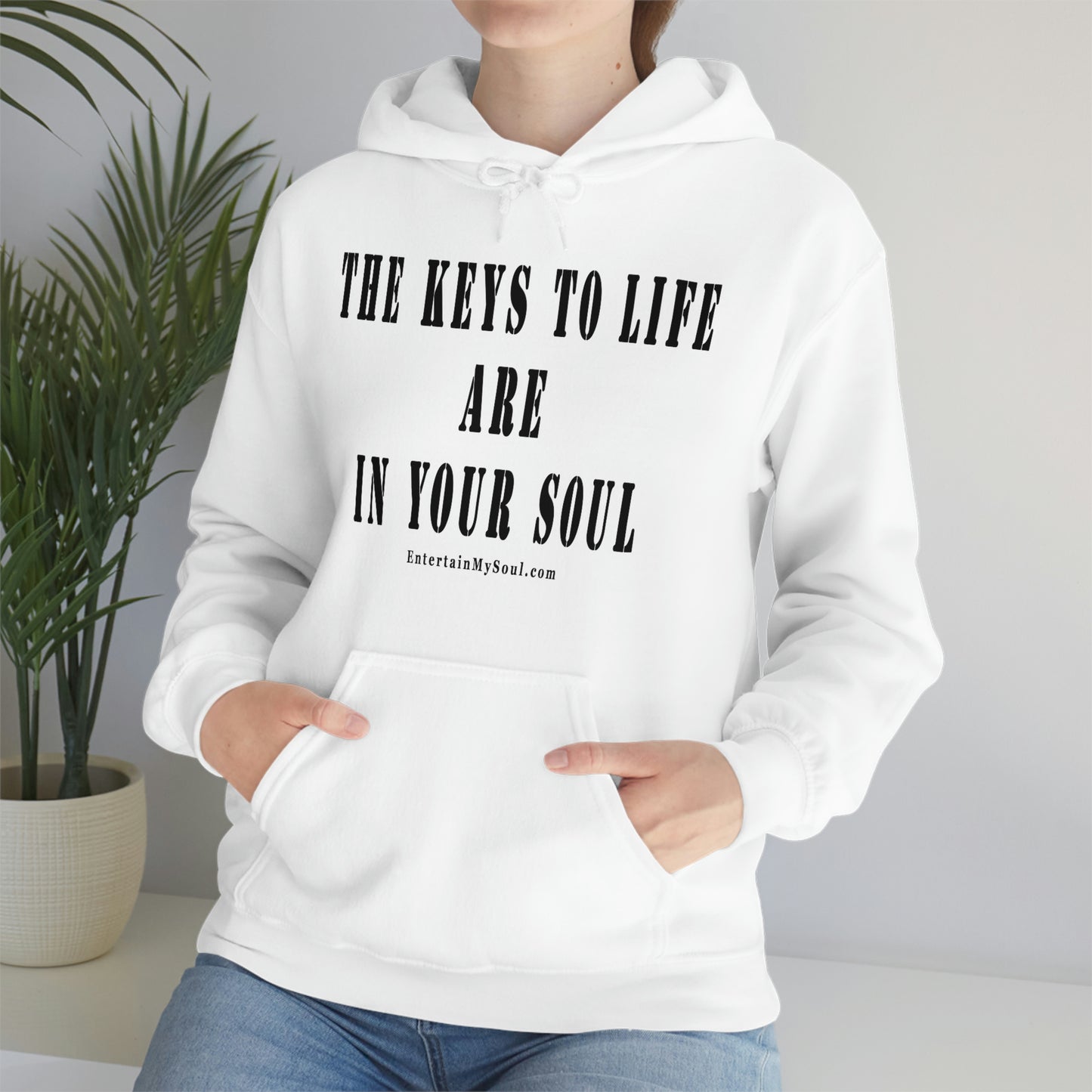 Unisex Heavy Blend™ Hooded Sweatshirt The Keys to Life are in Your Soul