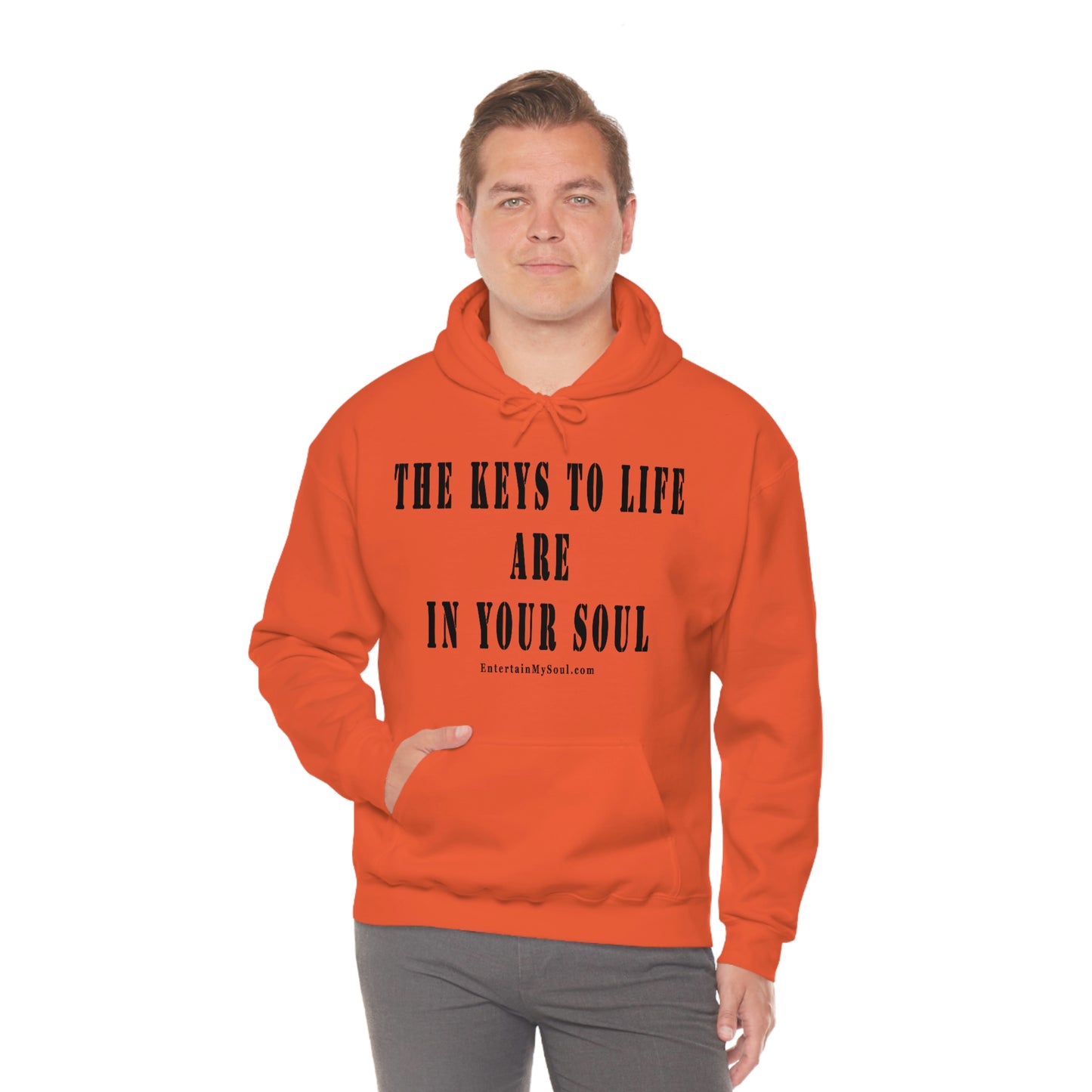 Unisex Heavy Blend™ Hooded Sweatshirt The Keys to Life are in Your Soul