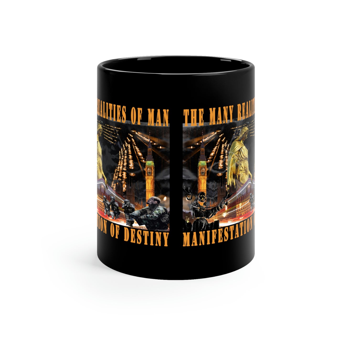 Manifestation of Destiny 11oz Black Mug