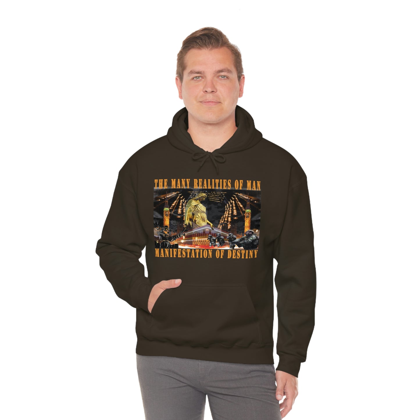 Unisex Heavy Blend™ Manifestation of Destiny Hooded Sweatshirt