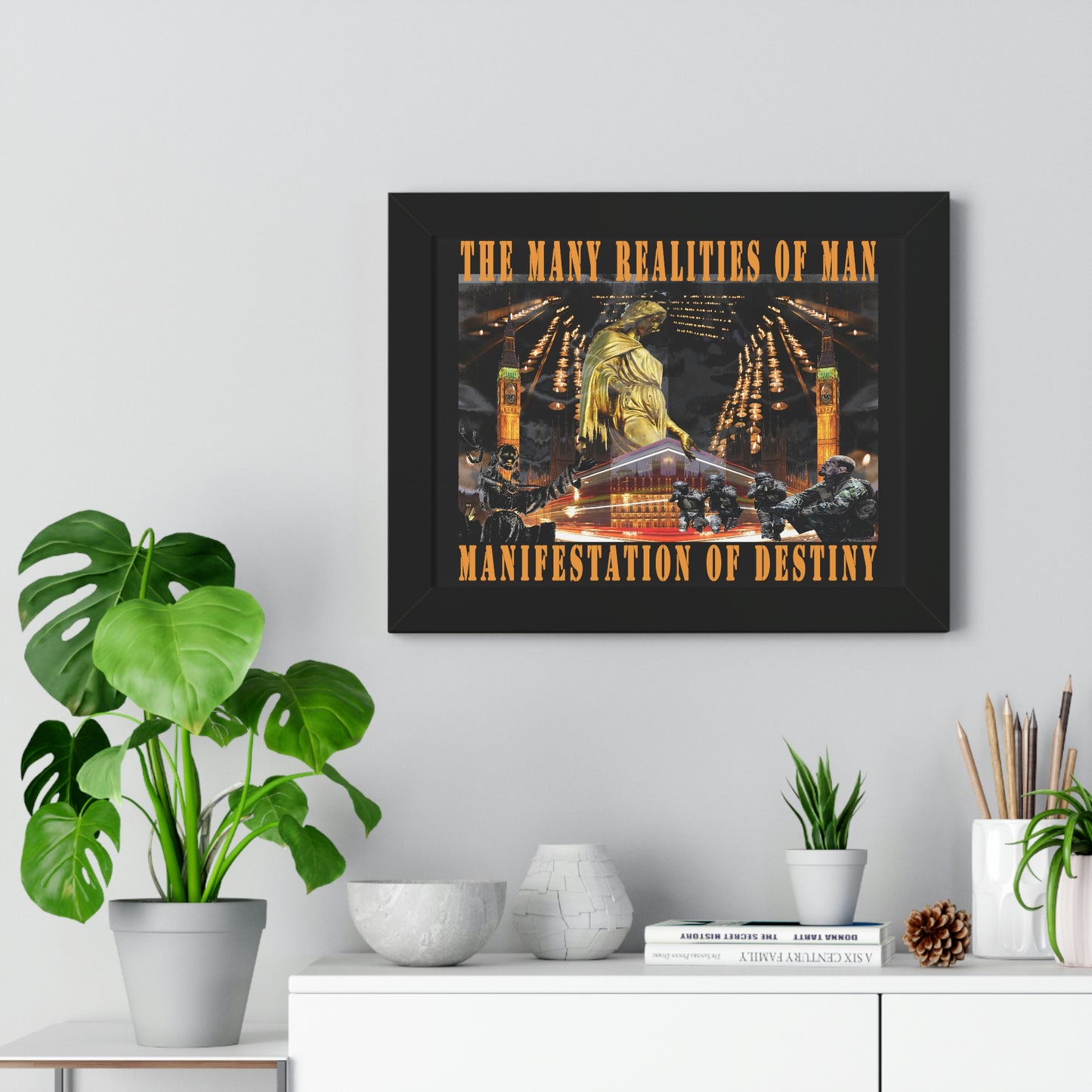 Manifestation of Destiny Framed Horizontal Poster