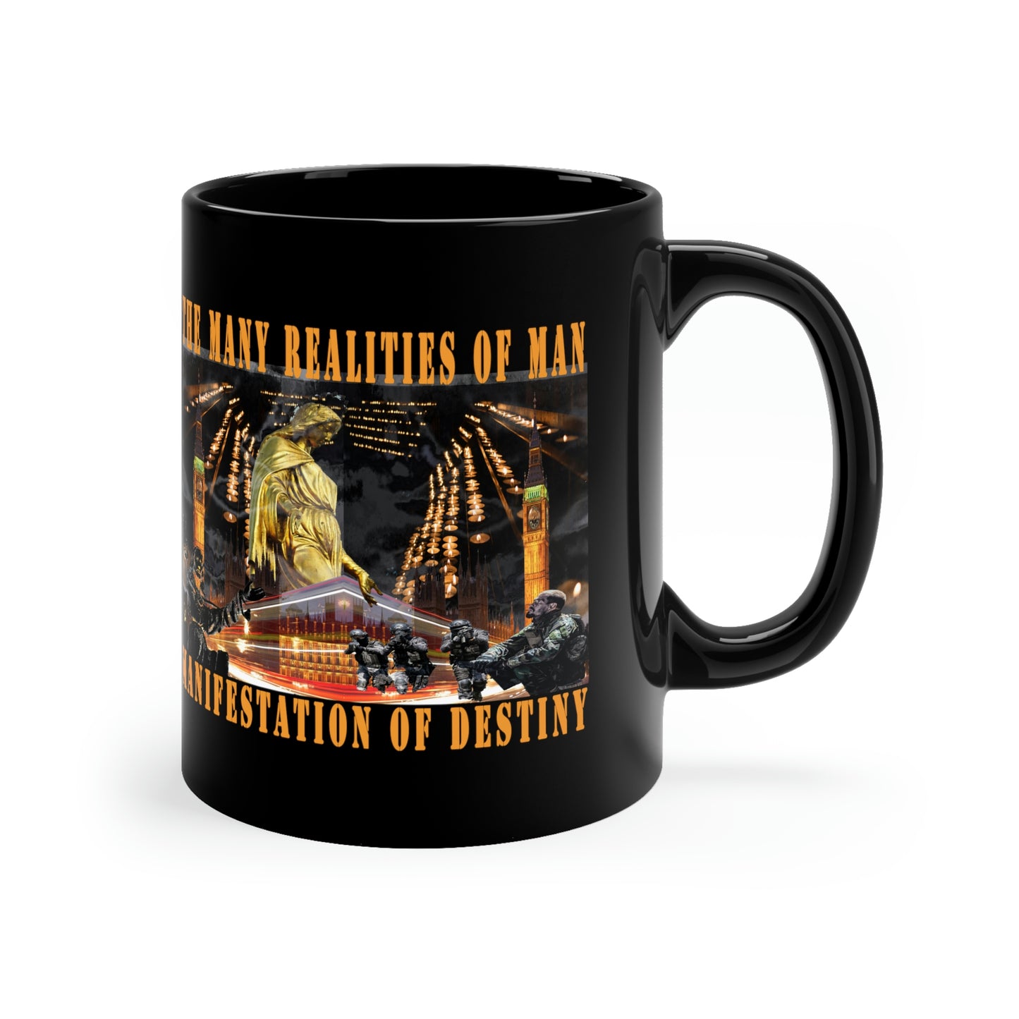 Manifestation of Destiny 11oz Black Mug