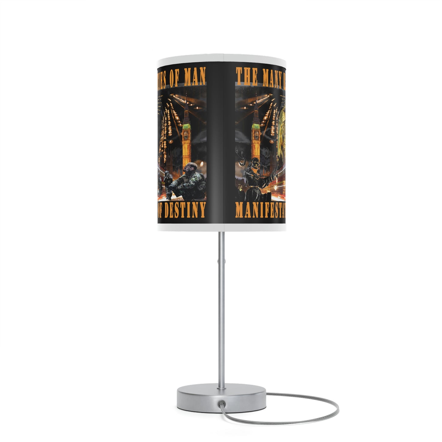 Manifestation of Destiny Lamp on a Stand, US|CA plug