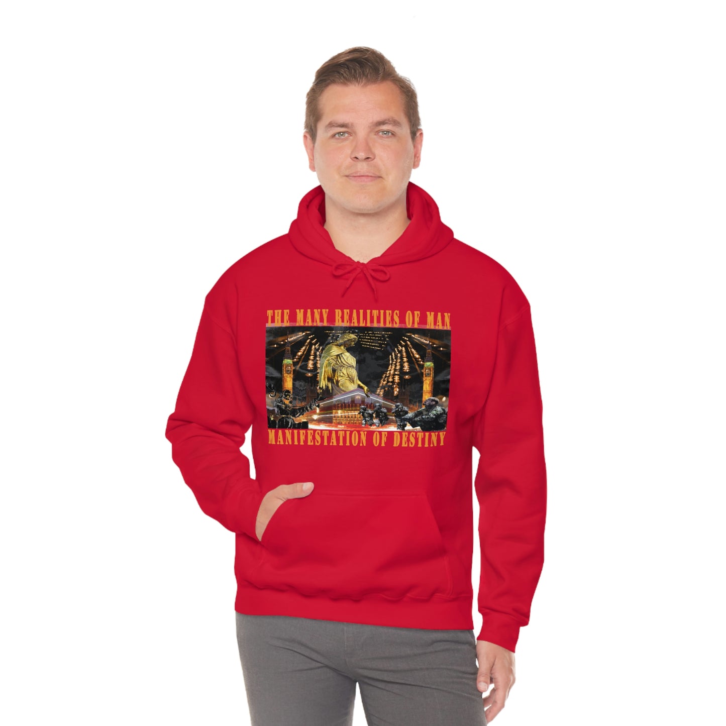 Unisex Heavy Blend™ Manifestation of Destiny Hooded Sweatshirt