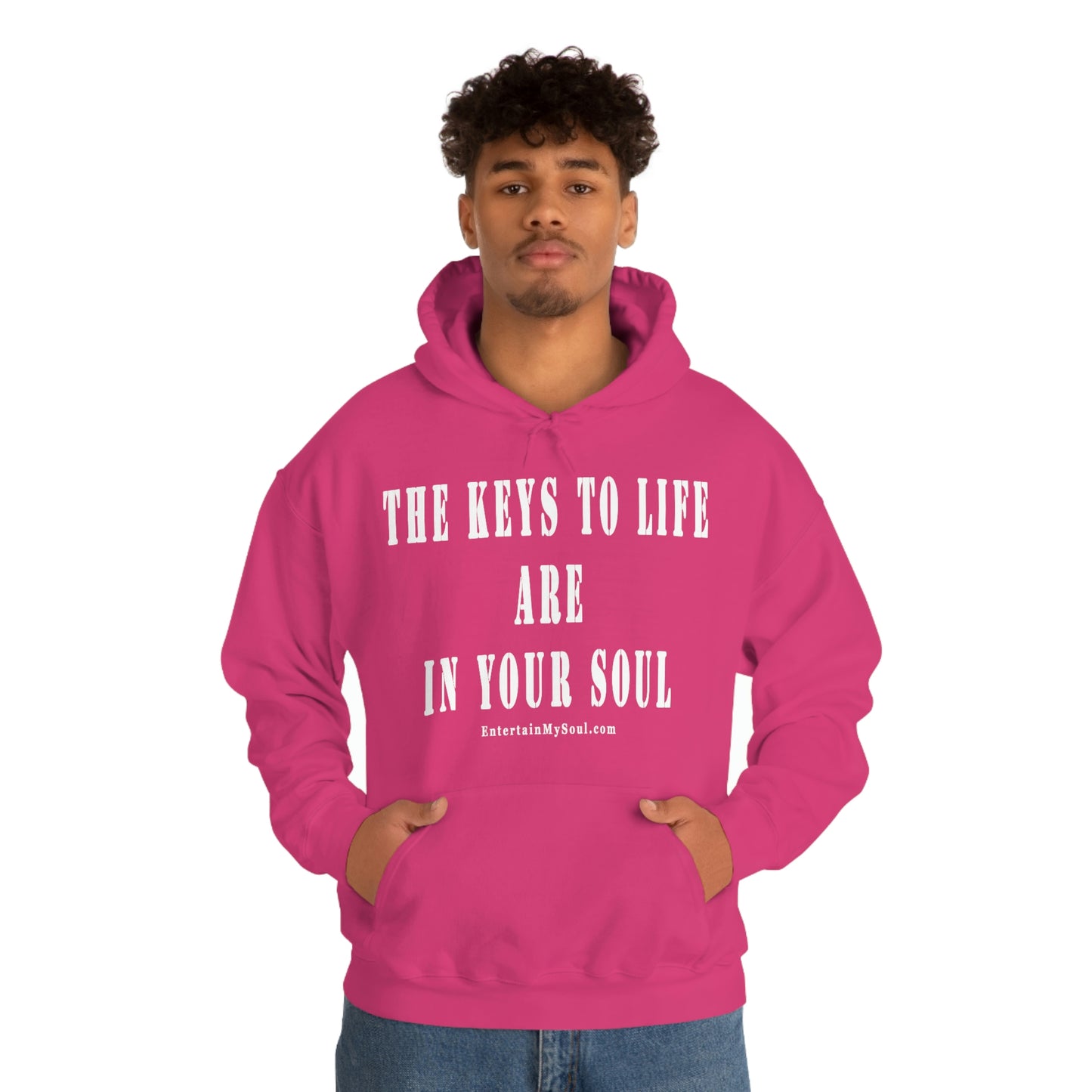 Unisex Heavy Blend™ Hooded Sweatshirt The Keys to Life are in Your Soul