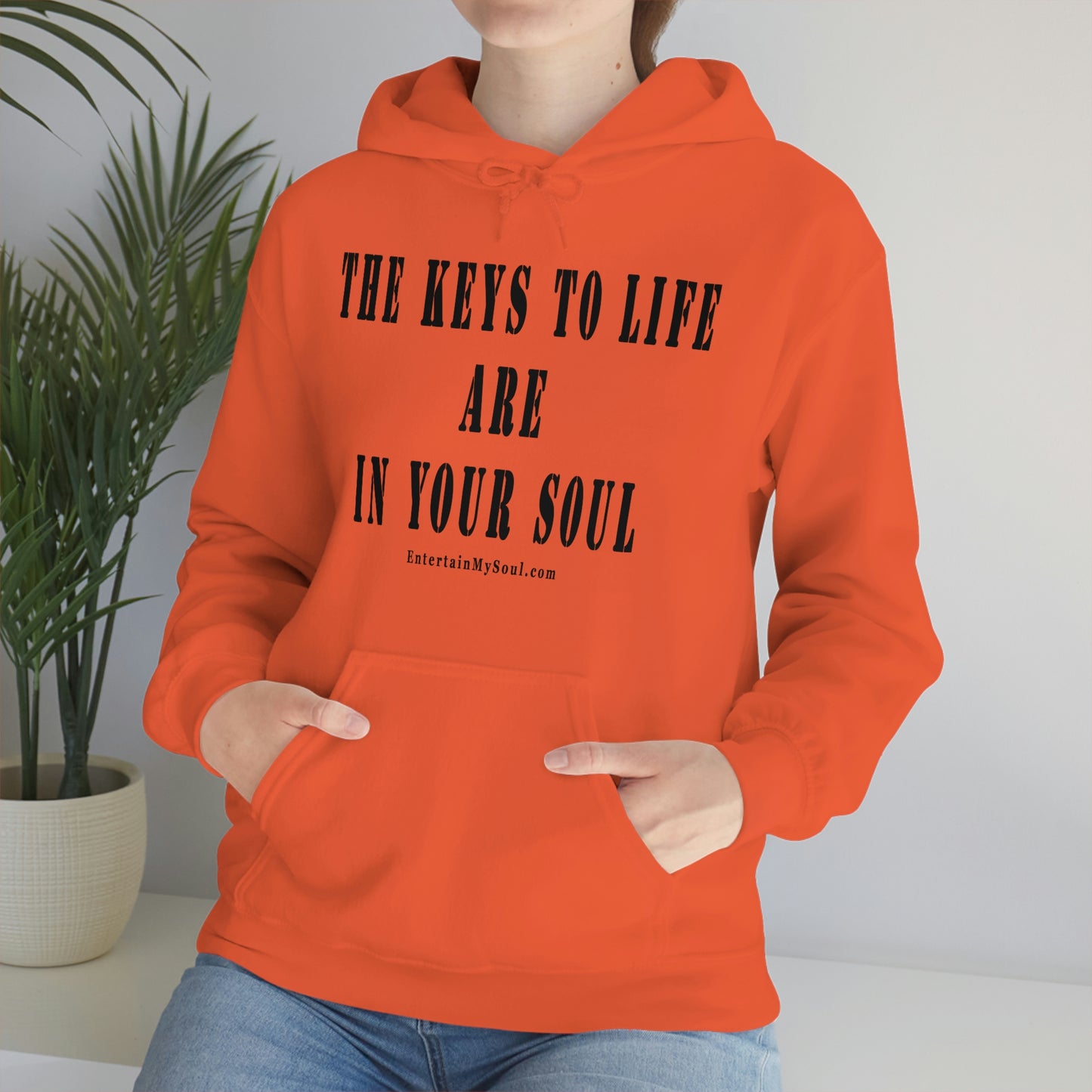 Unisex Heavy Blend™ Hooded Sweatshirt The Keys to Life are in Your Soul