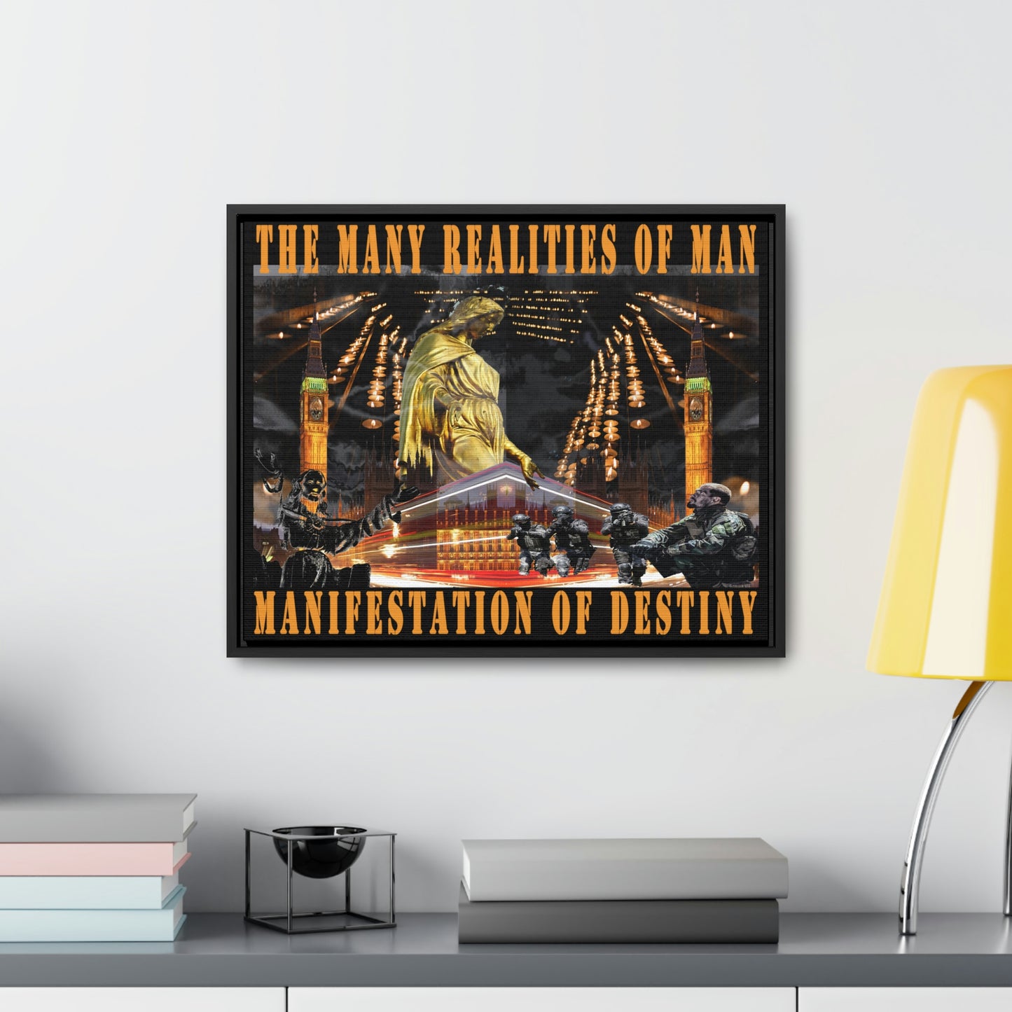 Manifestation of Destiny Gallery Canvas Wraps, Horizontal Frame