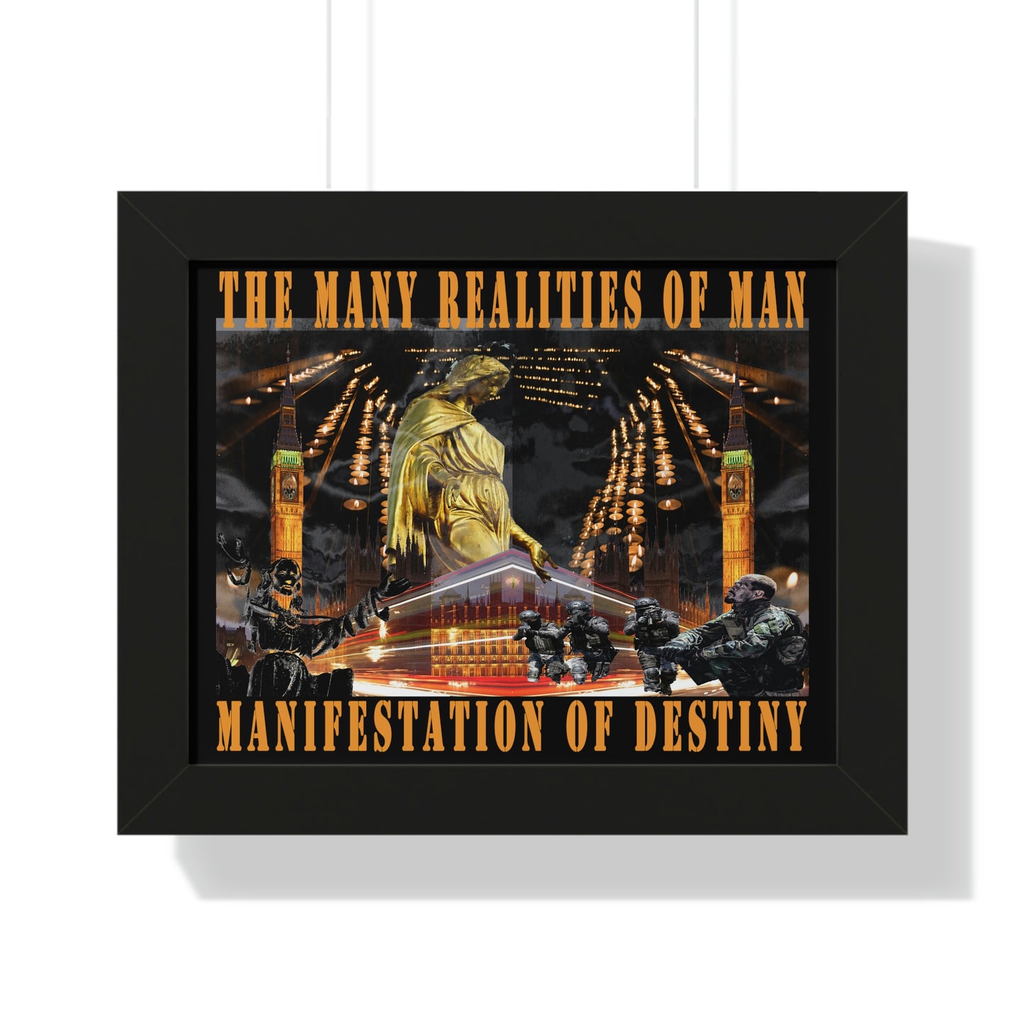 Manifestation of Destiny Framed Horizontal Poster