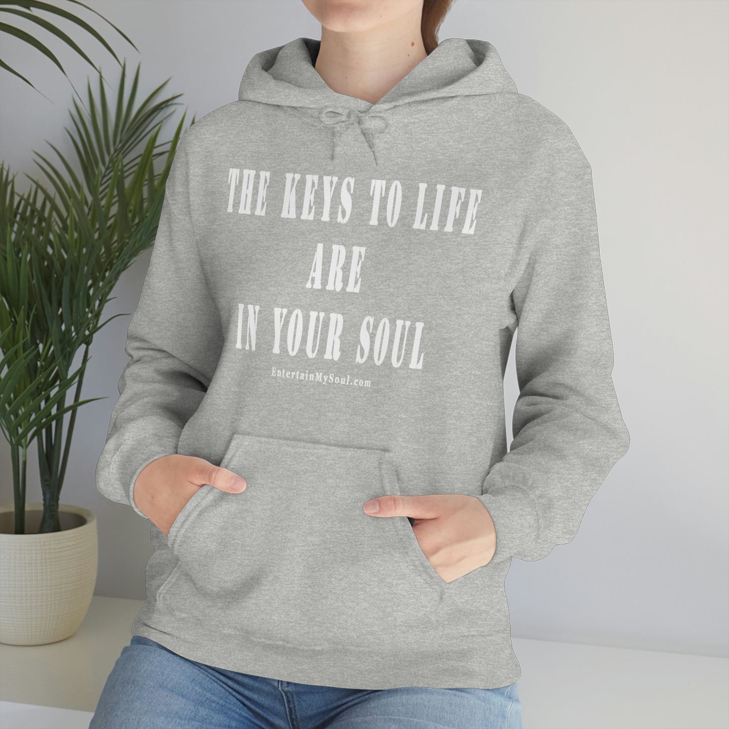 Unisex Heavy Blend™ Hooded Sweatshirt The Keys to Life are in Your Soul