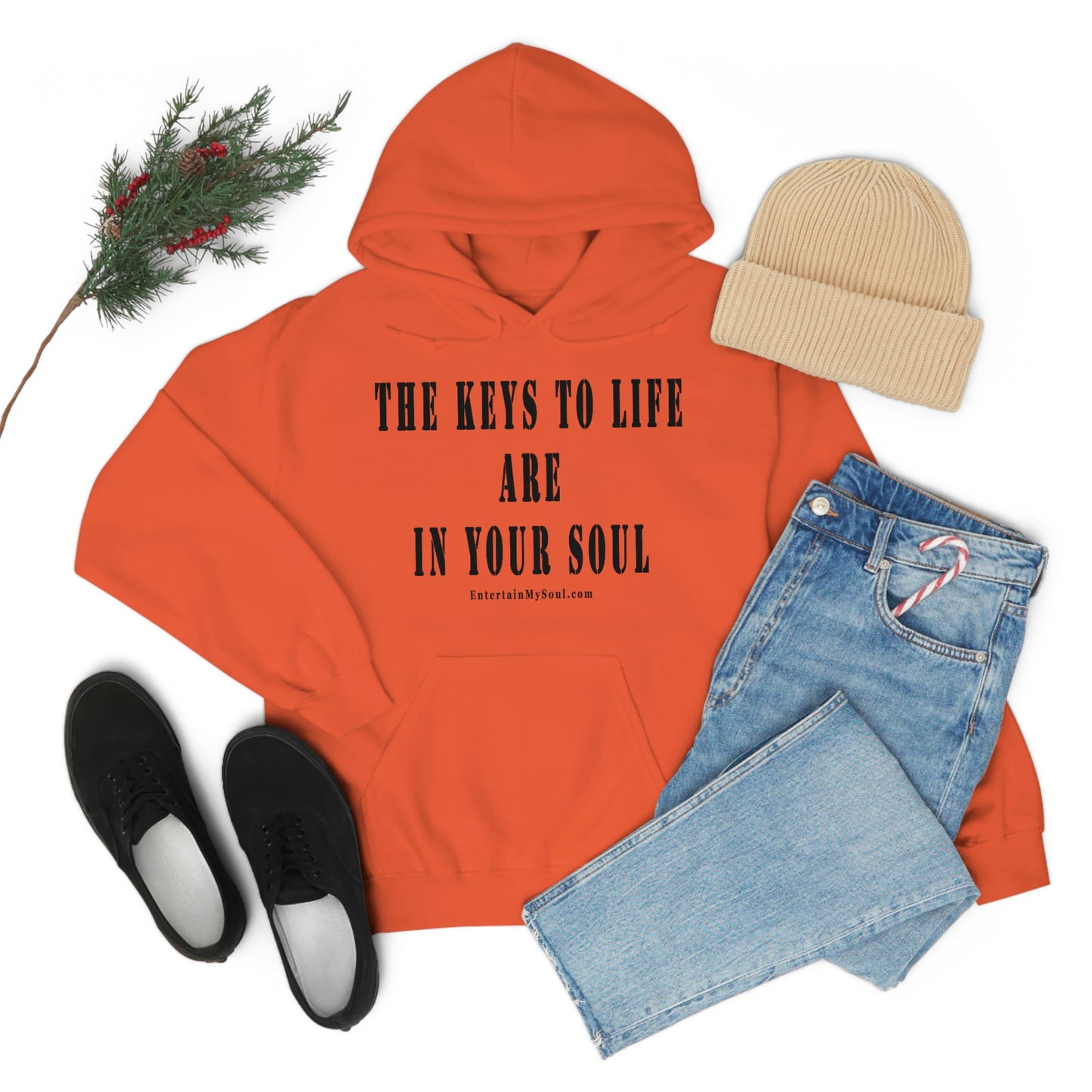 Unisex Heavy Blend™ Hooded Sweatshirt The Keys to Life are in Your Soul