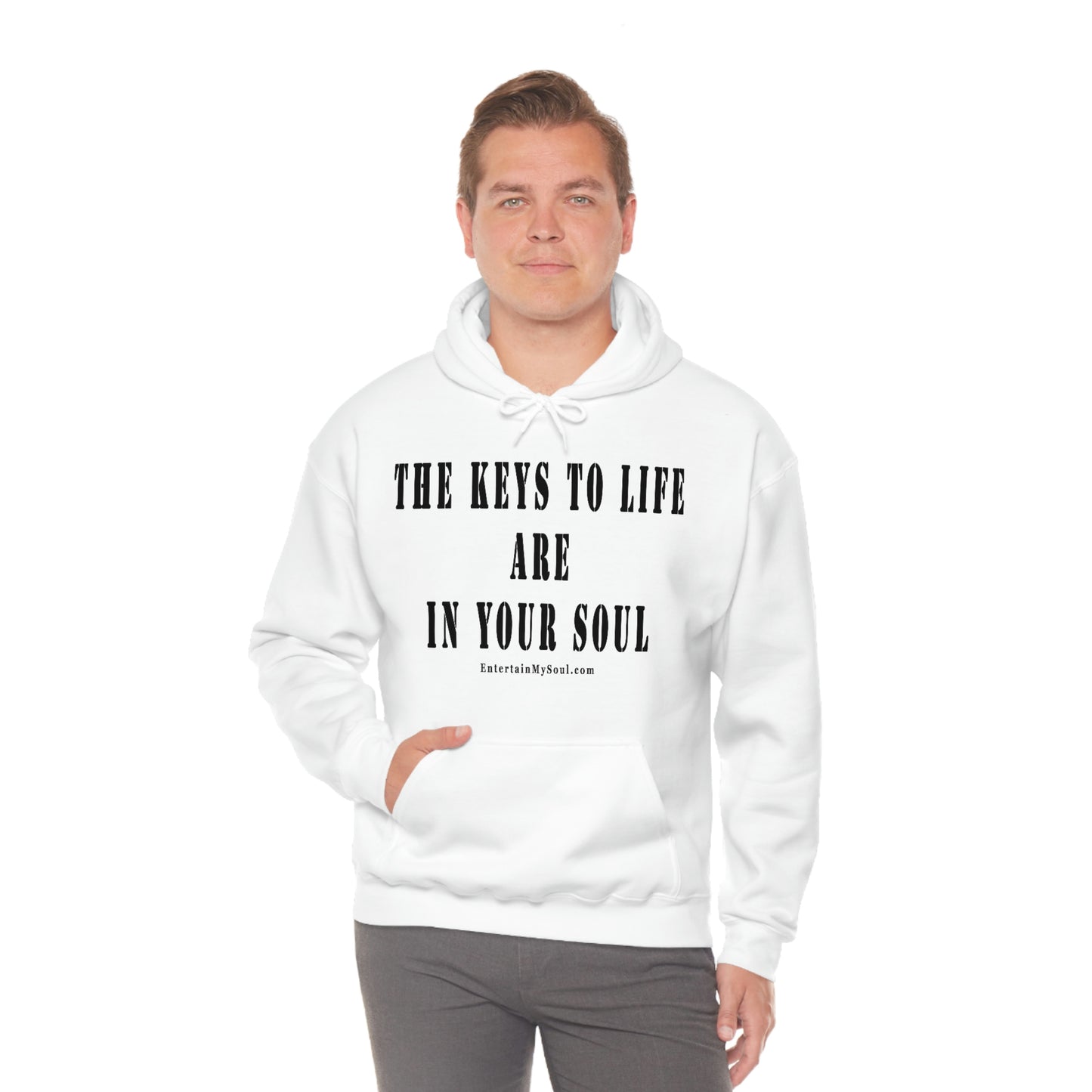 Unisex Heavy Blend™ Hooded Sweatshirt The Keys to Life are in Your Soul