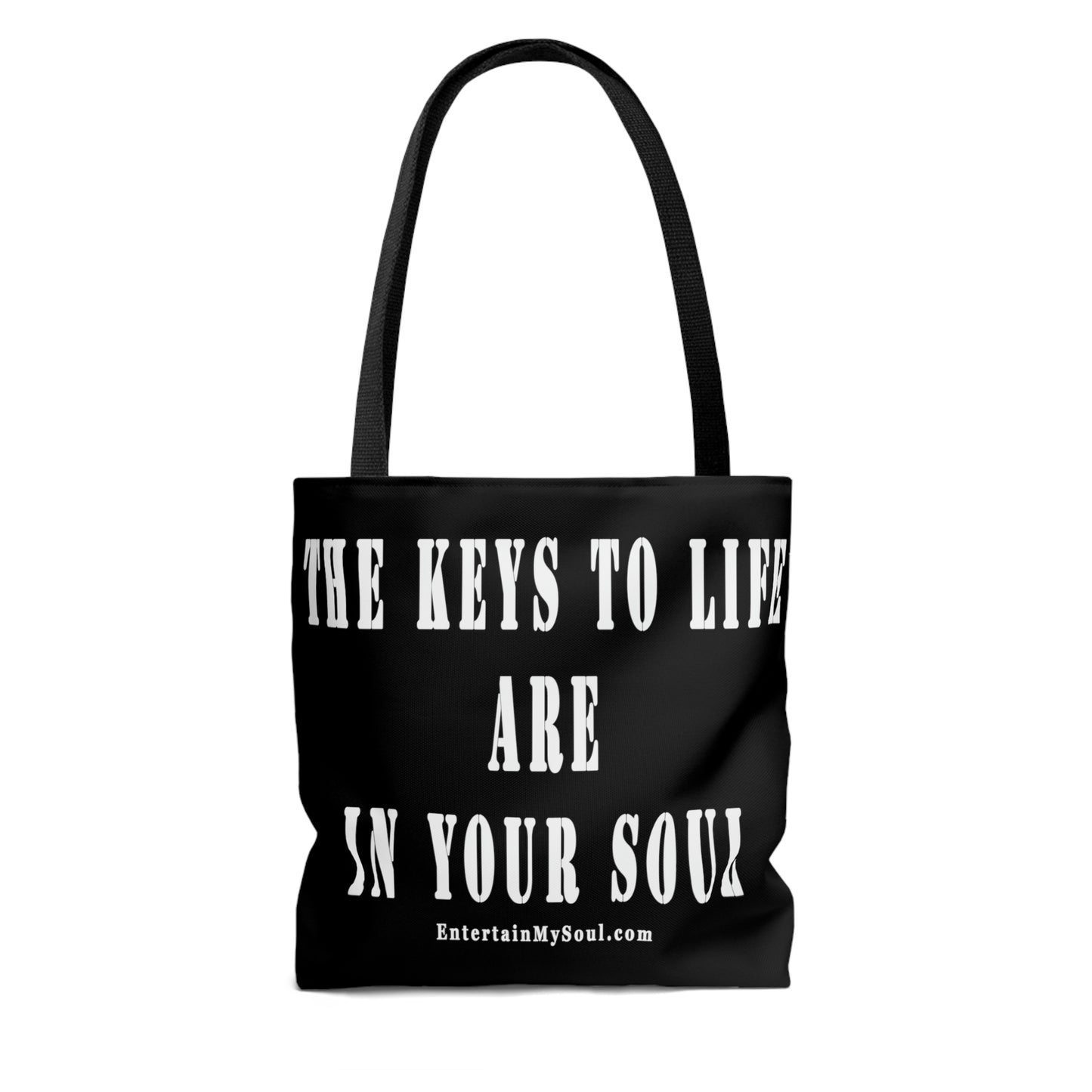 AOP Tote Bag The Keys to Life are in Your Soul